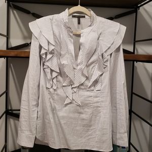 BCBG Maxazria Long Sleeve Blouse